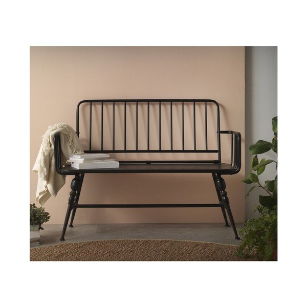 Panchina in metallo nero Gap - Geese-image-3