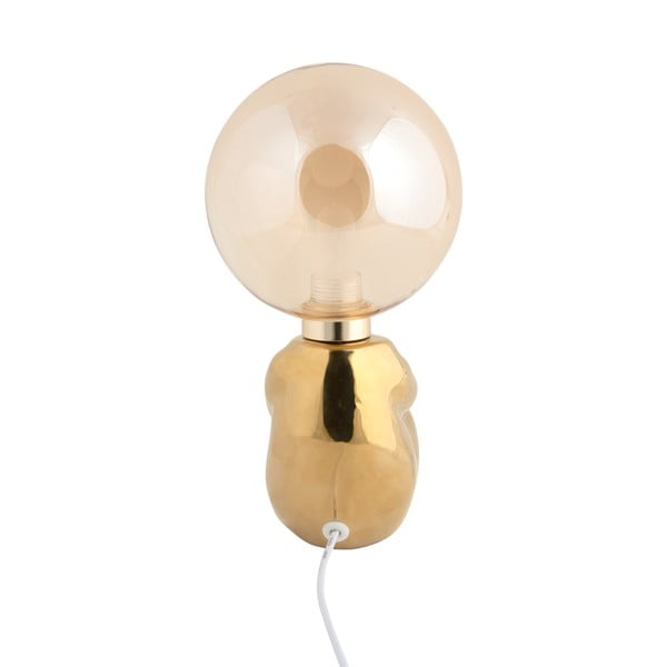 Lampada da tavolo per bambini dorata Joey – Leitmotiv-image-4