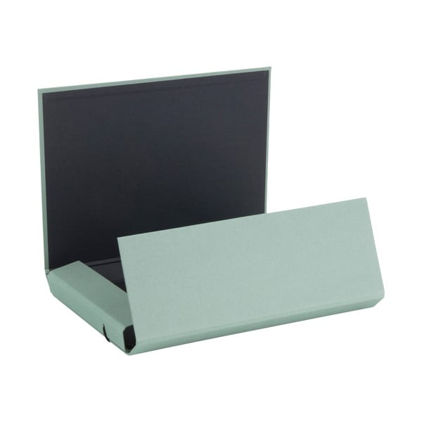Organizer verde in cartone Olof Canvas Paper Laminate – Bigso-image-3