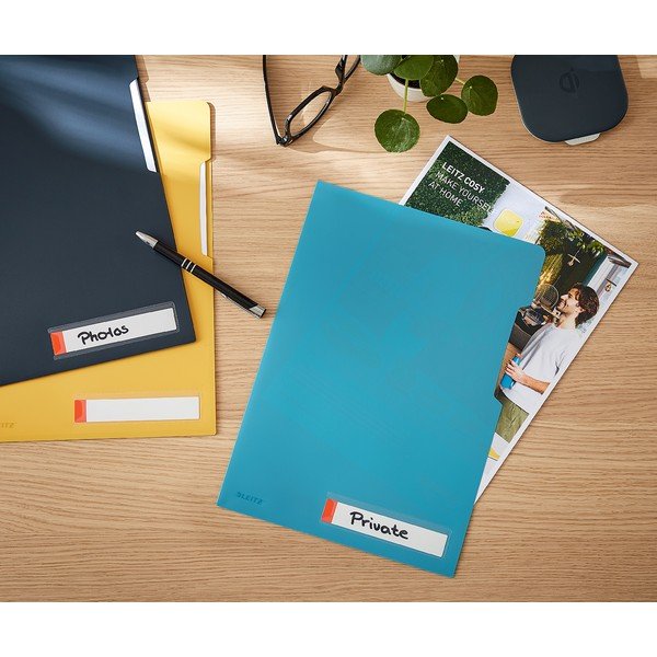 Cartelle da ufficio blu opache , A4 Cosy - Leitz-image-1