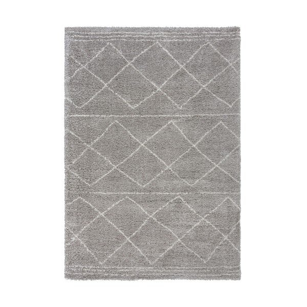 Tappeto grigio 200x290 cm Kush - Flair Rugs