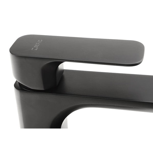 Rubinetto per lavandino in nero opaco verticale Spy – Sapho-image-2