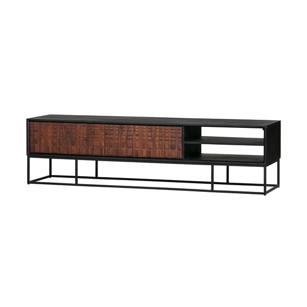 Tavolo TV in legno esotico di sheesham Nuts - BePureHome-image-2