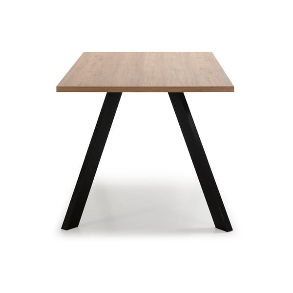 Tavolo da pranzo con piano in rovere 90x160 cm Texas - Marckeric-image-2