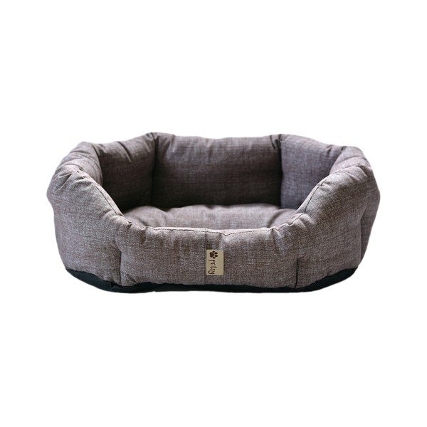 Biancheria da letto in cotone marrone chiaro 50x40 cm Bobík - Petsy-image-2