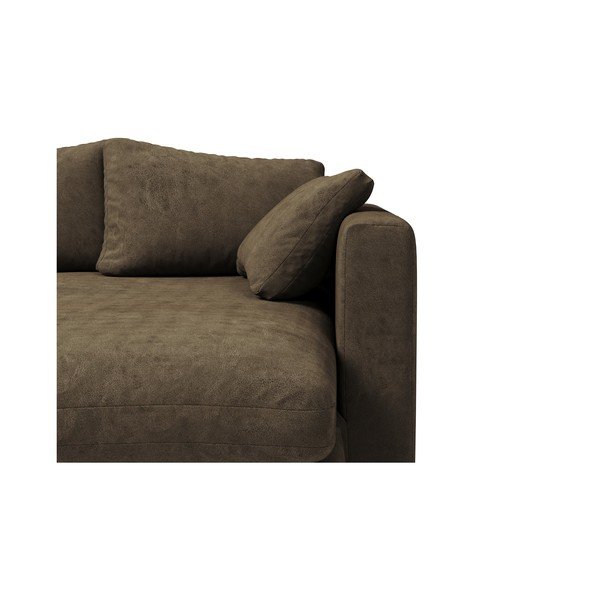 Divano angolare marrone chiaro (angolo sinistro) Comfy - Scandic-image-3