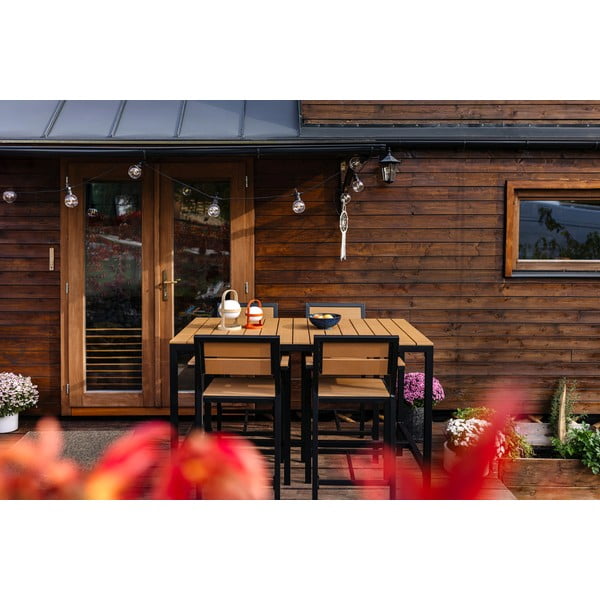 Set bar da giardino in colore naturale per 4 persone Nova - Bonami Selection-image-1