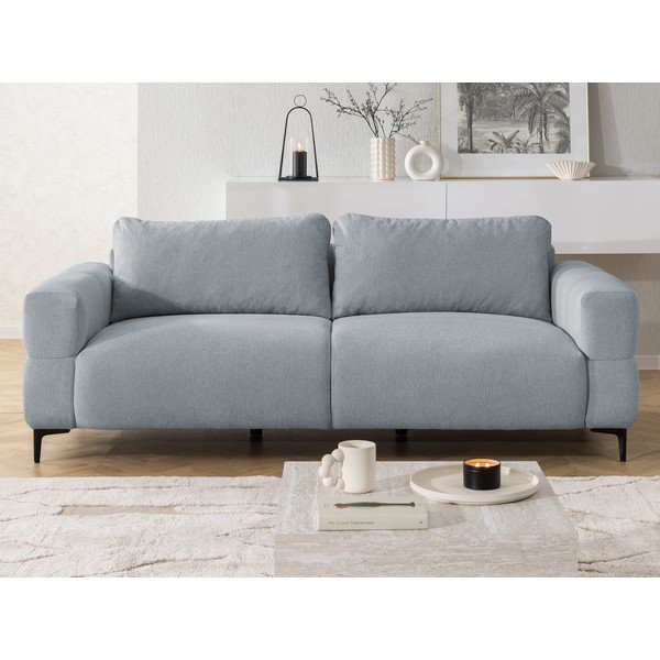 Divano blu polveroso 217 cm Helio – Ropez-image-3