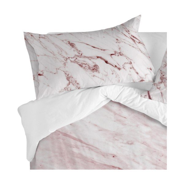 Set di 2 federe in cotone, 50 x 75 cm Terrene - Blanc-image-2