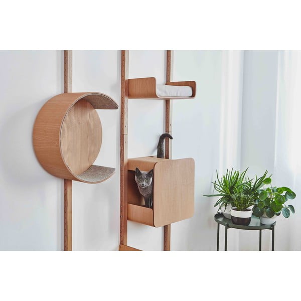 Struttura lettiera per gatti Alto Structure Oak Natural - MiaCara-image-1