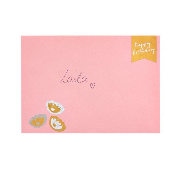 Sada lepíků Busy B Pinky Labels-image-1