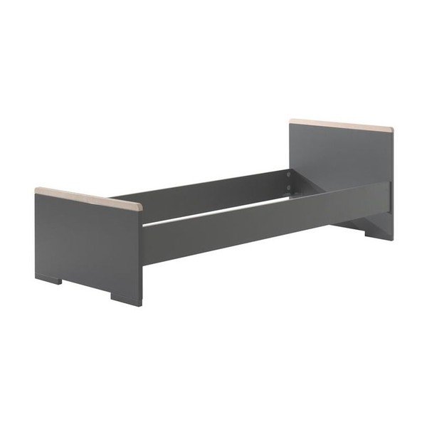 Letto grigio per bambini 90x200 cm London - Vipack