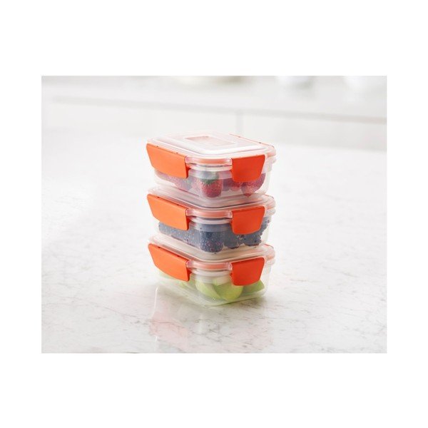 Set di 3 contenitori Nest Lock arancioni - Joseph Joseph-image-2