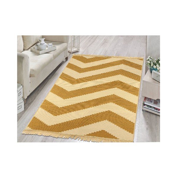 Tappeto ZigZag Tan Beige, 120 x 180 cm - Ya Rugs-image-1