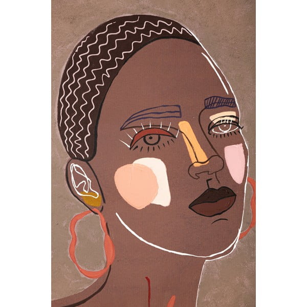 Dipinto 80x100 cm Tribal - Mauro Ferretti-image-2