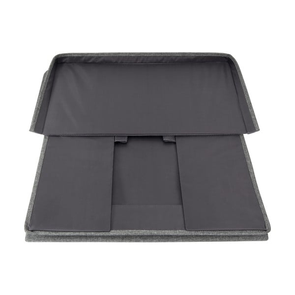 Scatola portaoggetti grigia sotto il letto - Bigso Box of Sweden-image-4