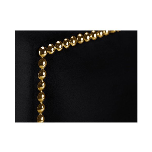 Testata nera Mazzini Sofas Daisy, 180 x 120 cm - Cosmopolitan Design-image-3