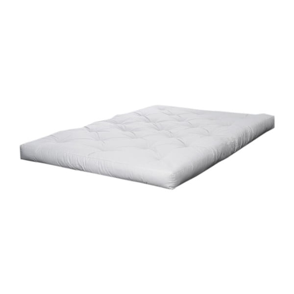 Materasso futon bianco media durezza 160x200 cm Comfort Natural - Karup Design