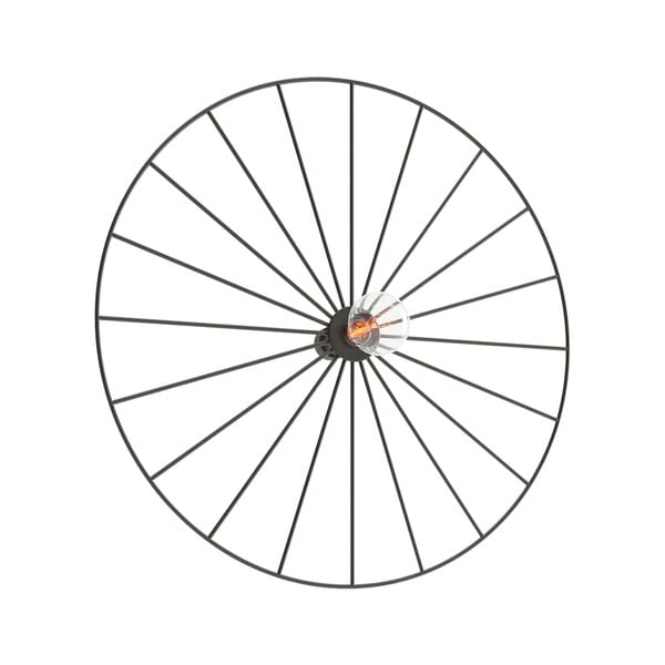 Apparecchio da soffitto nero ø 45 cm Soho - Sollux