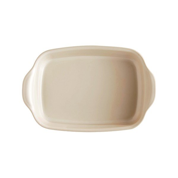 Piastra rettangolare in ceramica crema Ultime, 30 x 19 cm Ultimate - Emile Henry-image-2