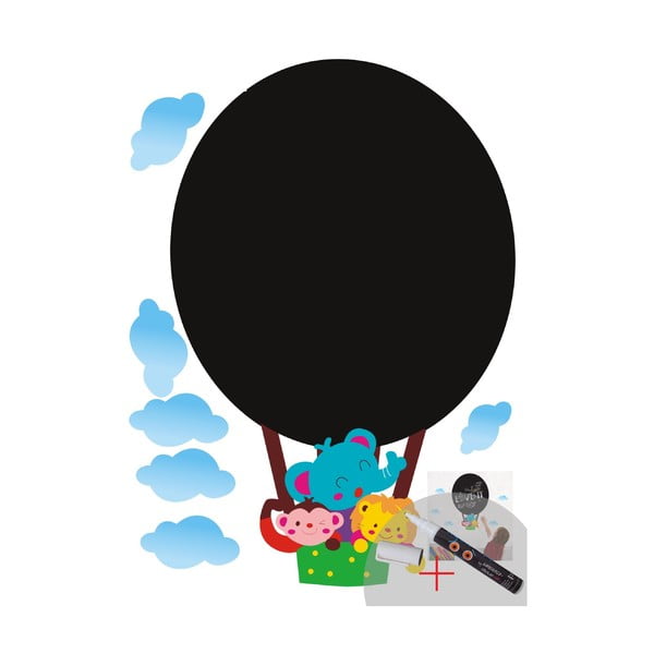 Set di pennarelli e adesivi per lavagna Hot Air - Ambiance-image-2