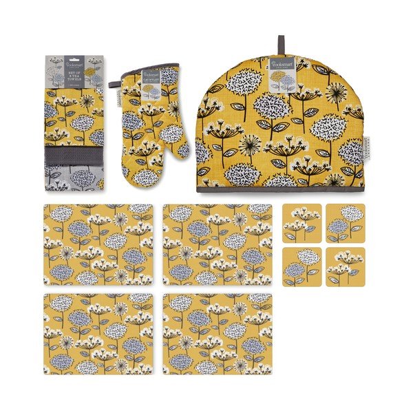 Set di tessili da cucina 13 pezzi Retro Meadow - Cooksmart ®-image-2