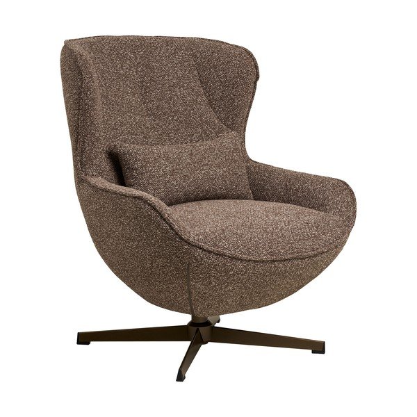 Poltrona marrone girevole Blenheim – House Nordic