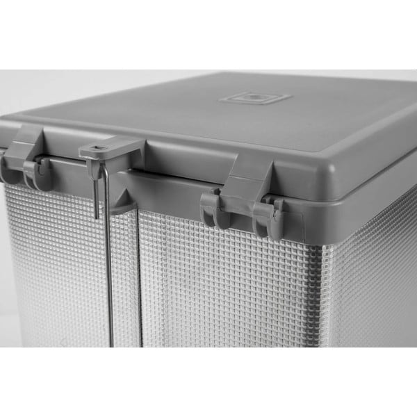 Cestino in metallo per rifiuti differenziati/incasso 17 l Tower - Elletipi-image-1