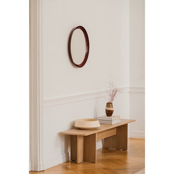Panchina di colore naturale in truciolato Hett – noo.ma-image-4