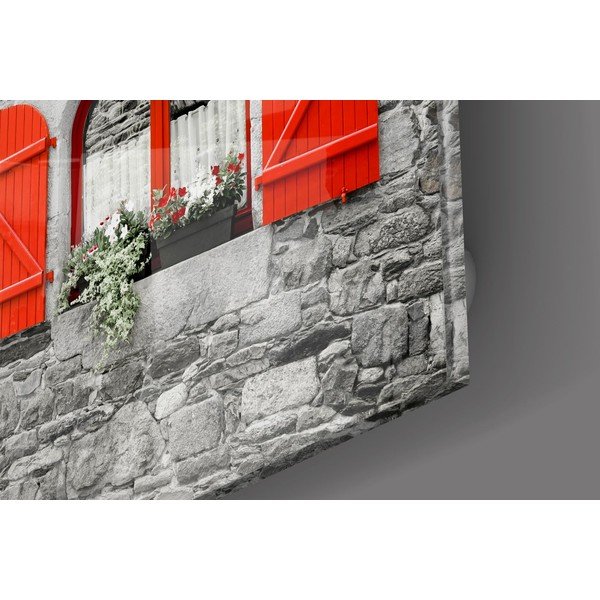 Verniciatura a vetro di porte e finestre rosse - Insigne-image-2