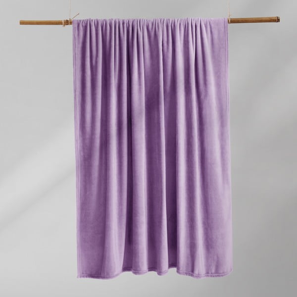 Coperta in microfibra viola, 220 x 240 cm Mic - DecoKing-image-3