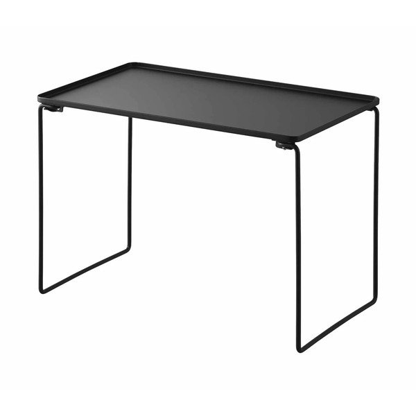 Ripiano aggiuntivo nero in metallo 41x28 cm Tower – YAMAZAKI