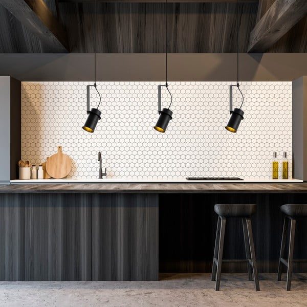 Lampadario nero Spot – Opviq lights-image-1