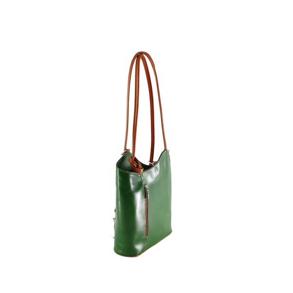 Borsa Phoebe in pelle verde - Chicca Borse-image-3