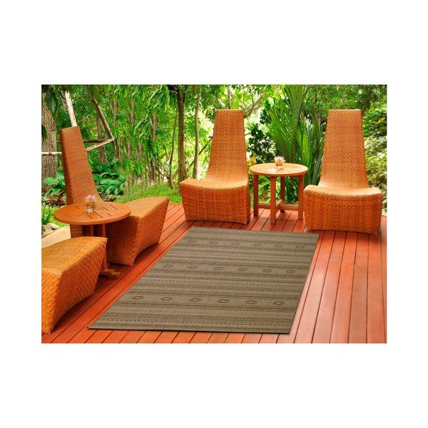 Tappeto beige e marrone Decora, 160 x 230 cm - Universal