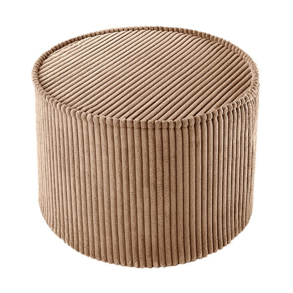 Pouf per bambini marrone con rivestimento in velluto a coste – Wigiwama