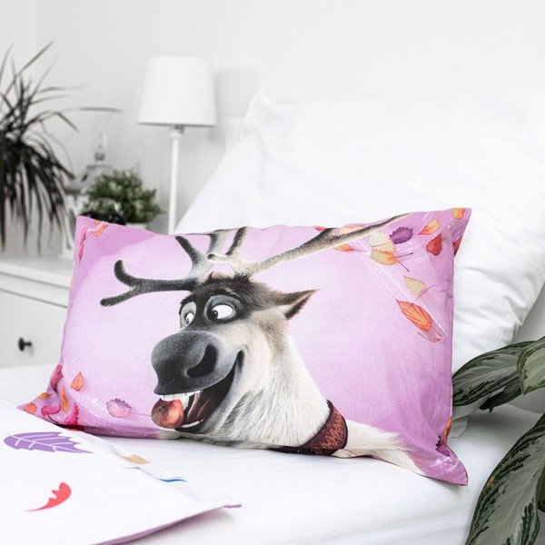 Set copripiumino e federa da bambini in cotone per culla 100x135 cm Frozen "Wind" – Jerry Fabrics-image-3