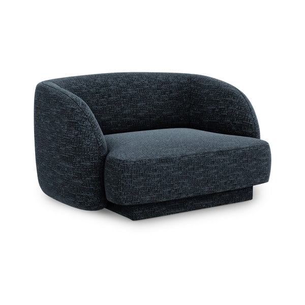 Poltrona blu scuro Miley - Micadoni Home-image-3