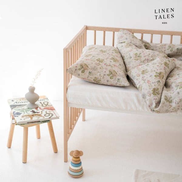 Biancheria da letto per bambini per letto singolo 140x200 cm Botany - Linen Tales-image-2