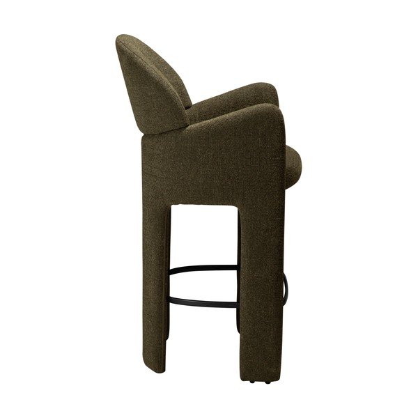 Sgabello da bar color kaki (altezza della seduta 68,5 cm) Aole – DAN-FORM Denmark-image-2