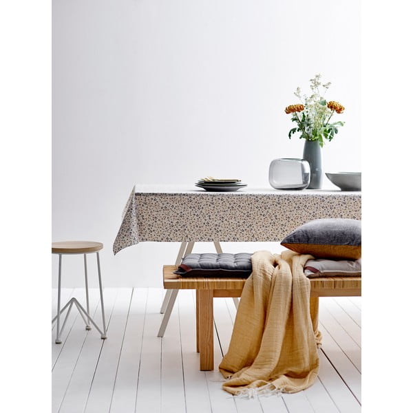 Cuscino di seduta in cotone verde chiaro, 40 x 40 cm Match - Södahl-image-2