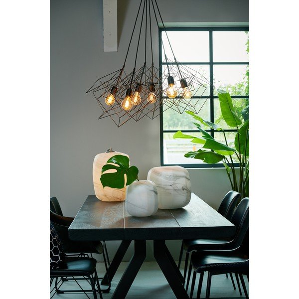Tavolo da pranzo nero 100x220 cm Muden - Light & Living-image-1