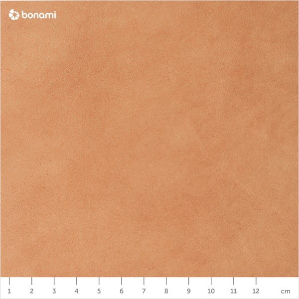 Pouf in pelle marrone cognac , ø 52 cm Naïve - EMKO-image-4