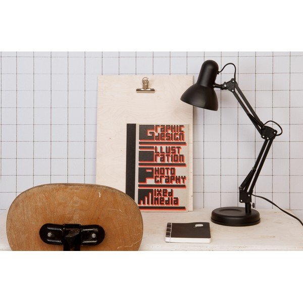 Lampada da tavolo nera , ø 12,5 cm Hobby - Leitmotiv-image-3