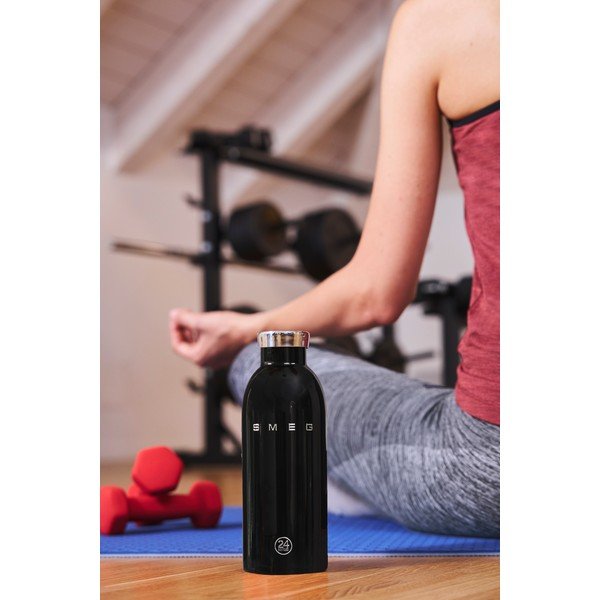 Bottiglia termica nera in acciaio inox 500 ml 24BOTTLES – SMEG-image-2
