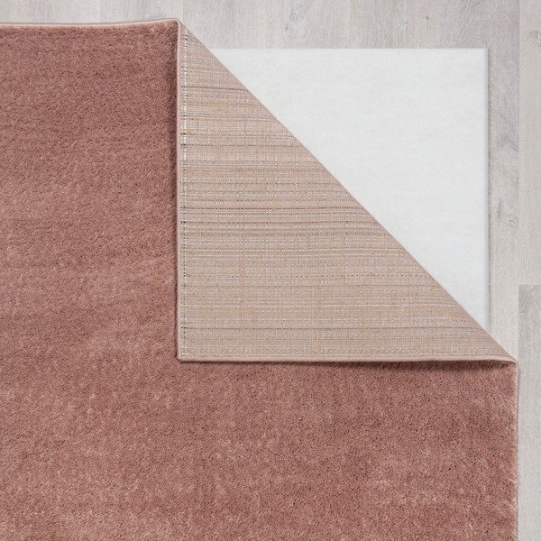 Runner in fibra riciclata rosa 60x230 cm Sheen - Flair Rugs-image-2