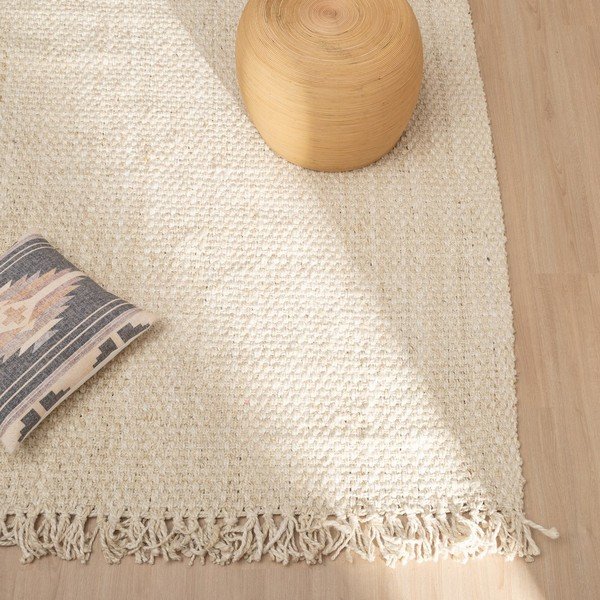 Tappeto color crema in iuta 160x230 cm Altea – Ixia-image-1