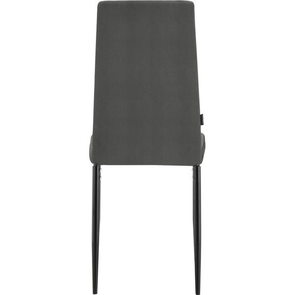 Sedia da pranzo in similpelle nera Kelly - Støraa-image-4