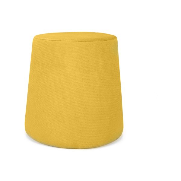 Pouf Omega giallo Duru Konik - Balcab Home