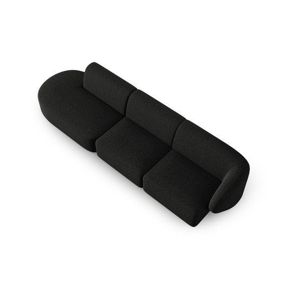 Divano nero 302 cm Shane - Micadoni Home-image-3